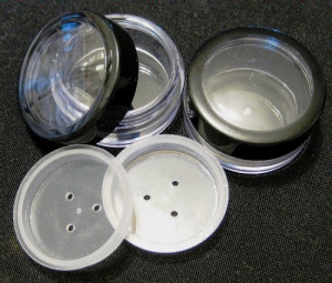 Cosmetic Jar with sifter  Cosmetic Product Packaging - Plastic